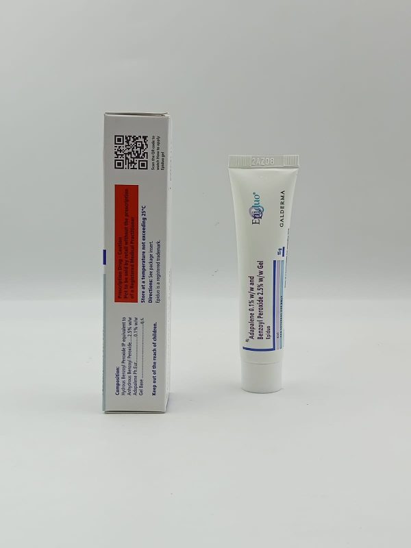 Epiduo gel – Adapalene 0.1 % and benzoyl peroxide 2.5 % gel