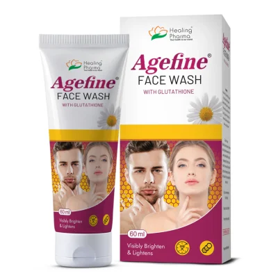 Agefine Facewash, Glutathione, Brightening Facewash, Antioxidant Cleanser, Skin Lightening, Skincare India, Daily Cleanser, Hyperpigmentation Solution, Agefine skincare