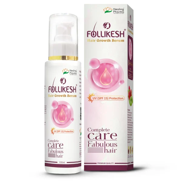 Follikesh Hair Growth Serum with UV Protection