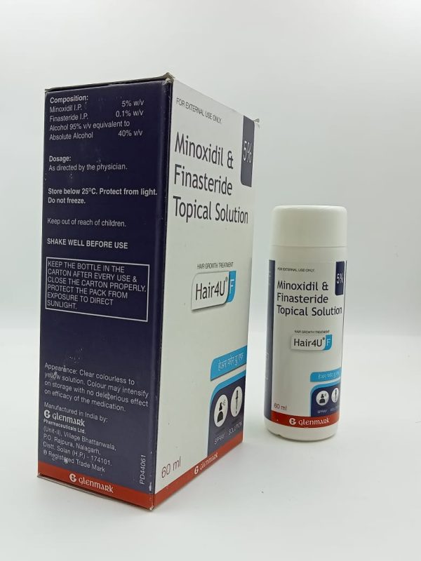 Hair 4 U F – Minoxidil and Finasteride Topical Soluction 5 %