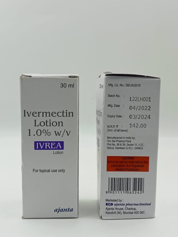 Ivrea lotion – Ivermectin lotion 1.0 % lotion
