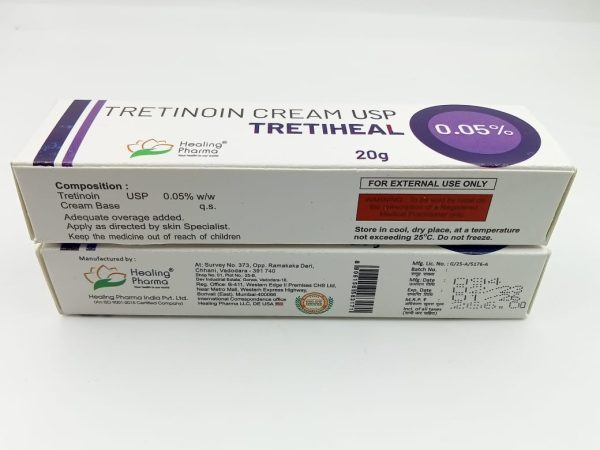 Tretiheal 0.05 % Tretinoin Cream 0.05
