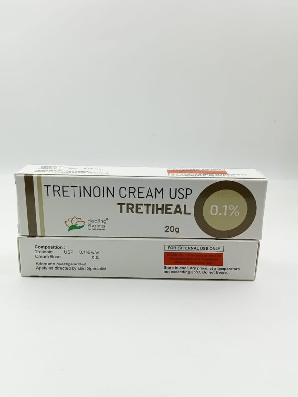 Tretiheal 0.1 Tretinoin cream 0.1