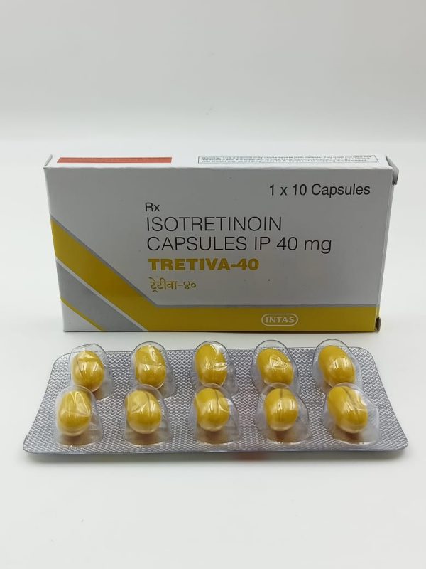 Tretiva 40  Isotretinoin Capsule 40 mg