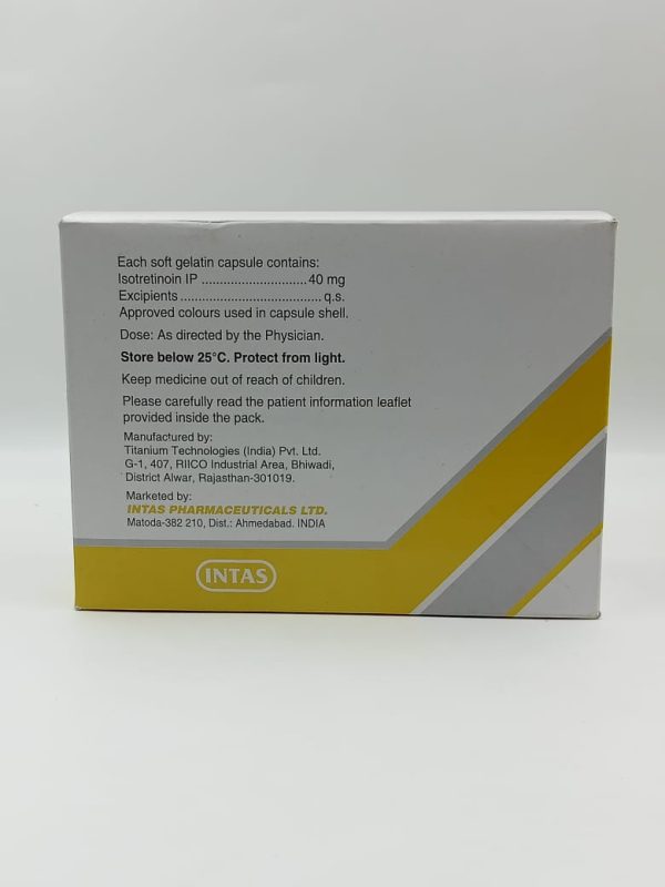Tretiva 40  Isotretinoin Capsule 40 mg