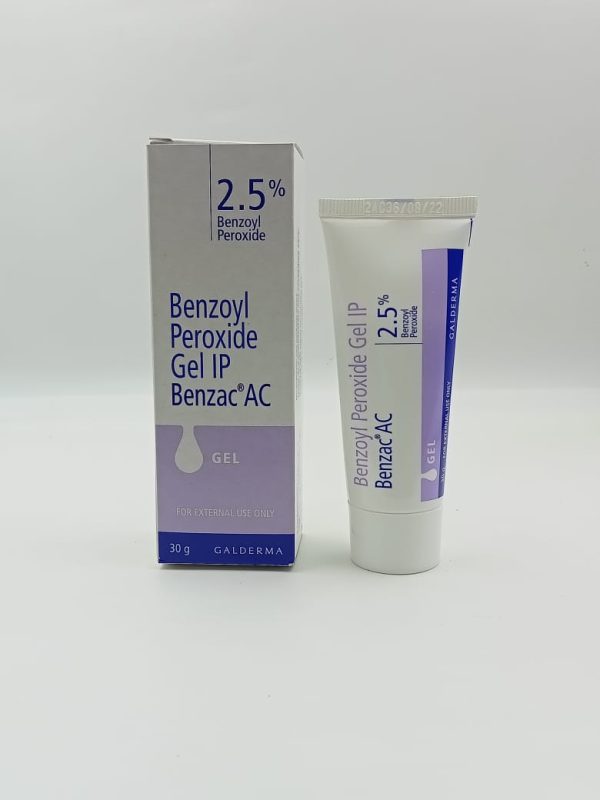 Benzac AC 2.5  Benzoyl Peroxide gel
