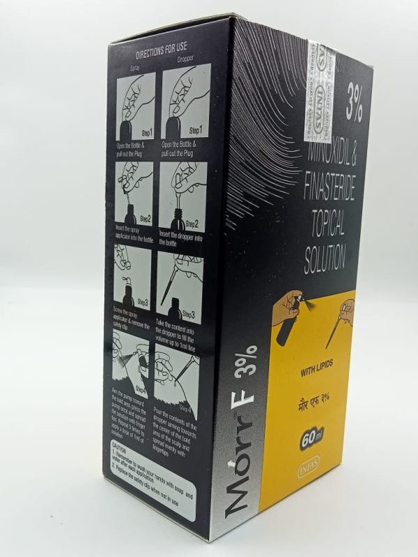 Morr f 3 % – minoxidil and finasteride lipid soluction for topical application