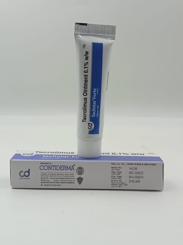 Taclistar forte 0.1 % – Tacrolimus ointment
