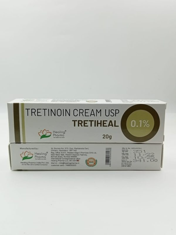 Tretiheal 0.1 Tretinoin cream 0.1