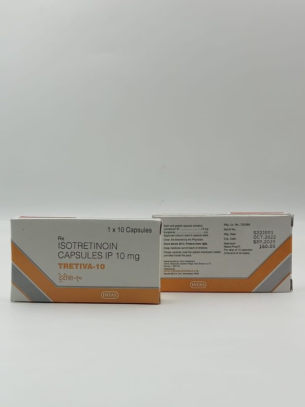 Tretiva 10 Isotretinoin 10 mg capsule