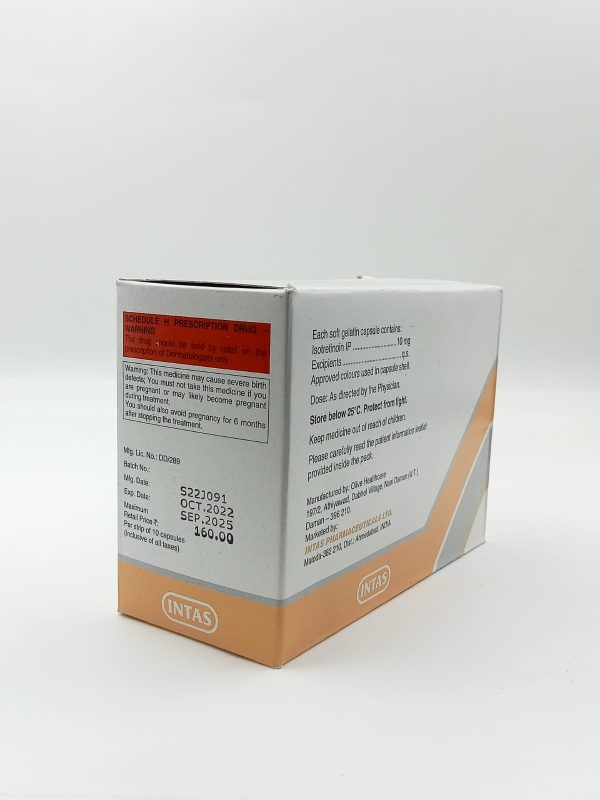 Tretiva 10 Isotretinoin 10 mg capsule